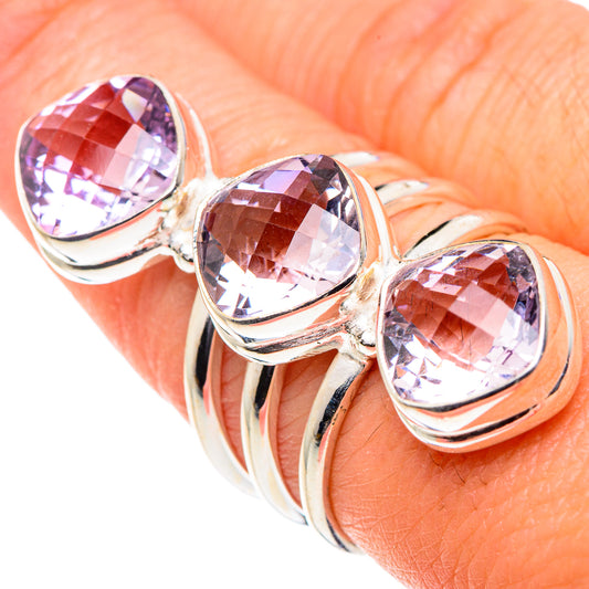 Kunzite Rings handcrafted by Ana Silver Co - RING88713
