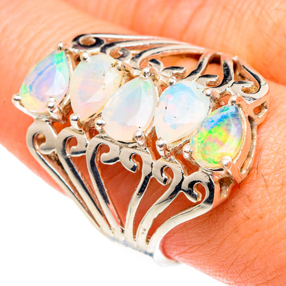 Ethiopian Opal Rings handcrafted by Ana Silver Co - RING88722