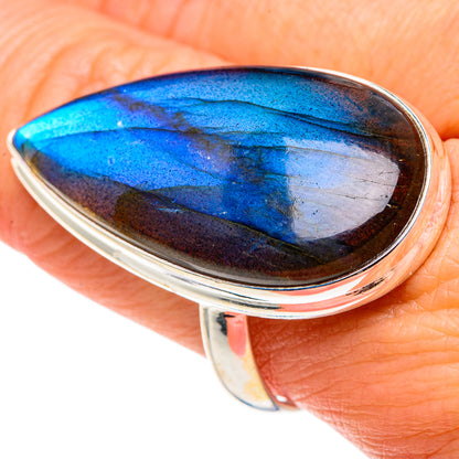 Labradorite Rings handcrafted by Ana Silver Co - RING88727