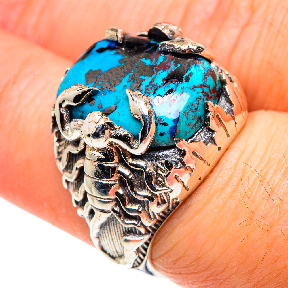 Tibetan Turquoise Rings handcrafted by Ana Silver Co - RING88729