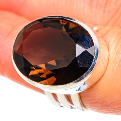 Smoky Quartz Rings handcrafted by Ana Silver Co - RING88734