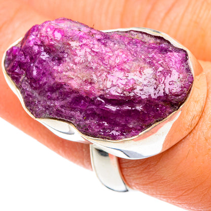 Ruby Fuchsite Rings handcrafted by Ana Silver Co - RING88739
