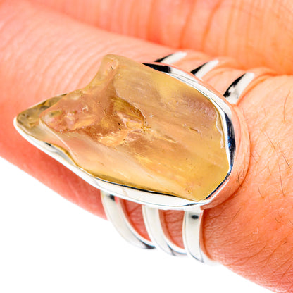 Libyan Glass Rings handcrafted by Ana Silver Co - RING88769