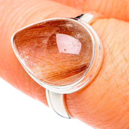 Rutilated Quartz Rings handcrafted by Ana Silver Co - RING88775
