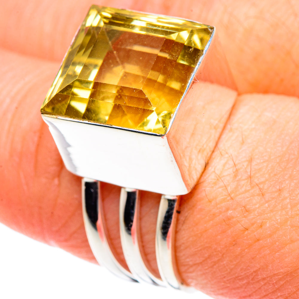 Citrine Rings handcrafted by Ana Silver Co - RING88784