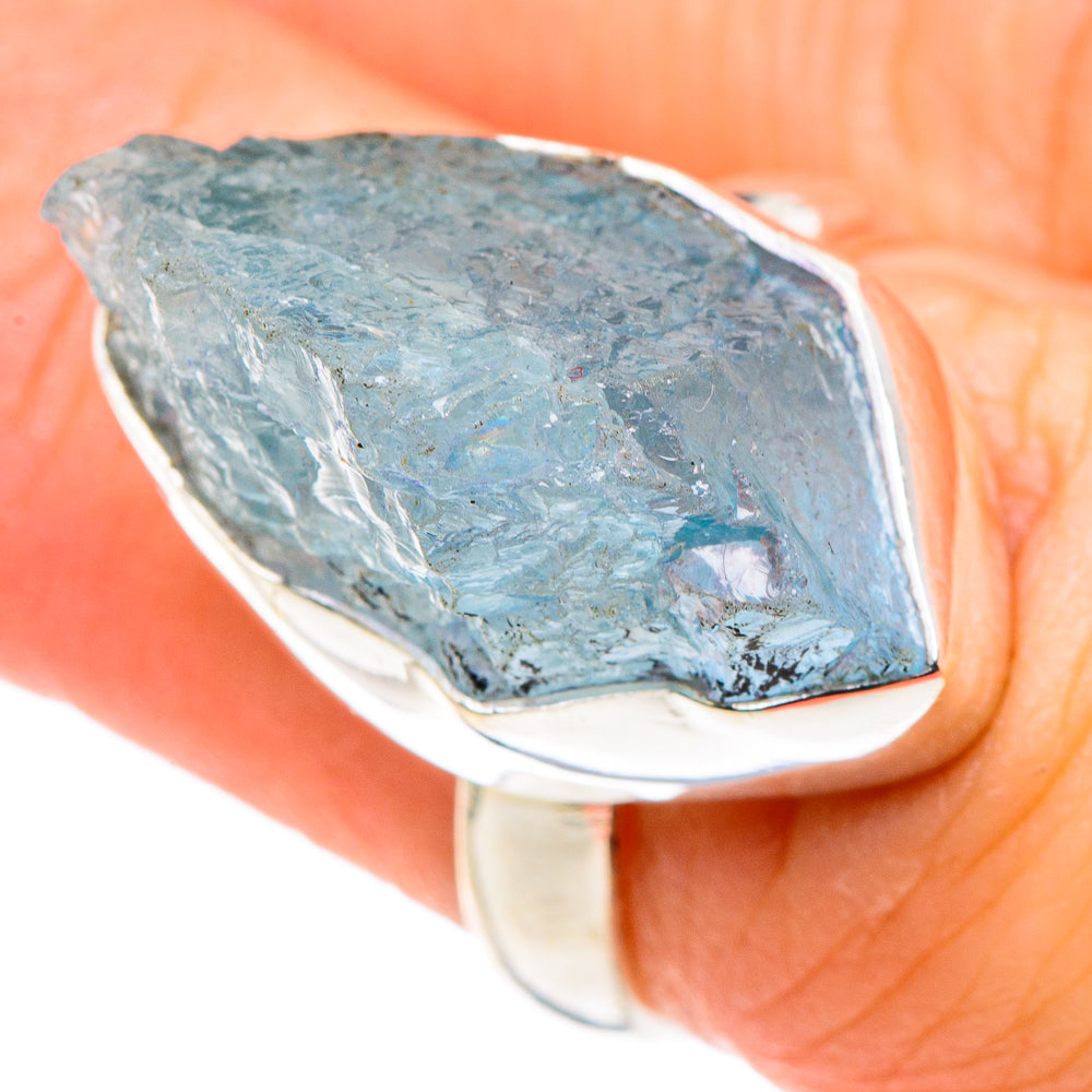 Aquamarine Rings handcrafted by Ana Silver Co - RING88786