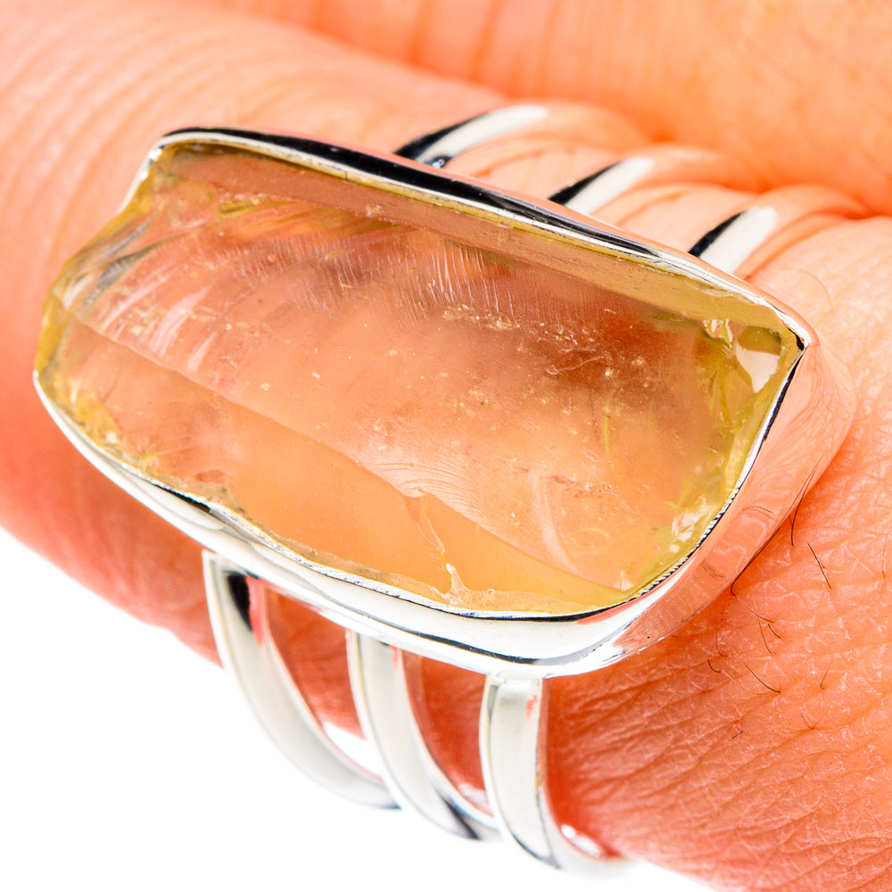 Libyan Glass Rings handcrafted by Ana Silver Co - RING88803