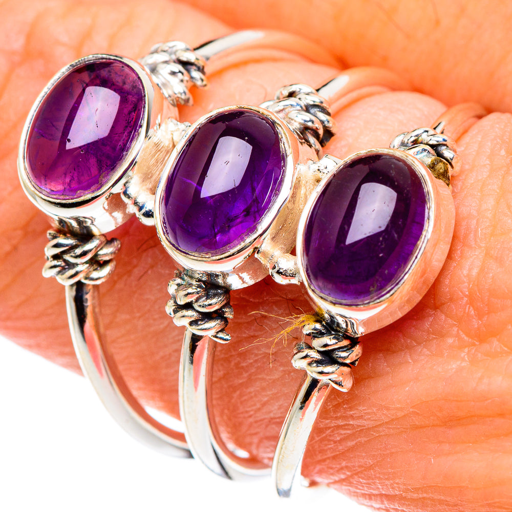 Amethyst Rings handcrafted by Ana Silver Co - RING88809
