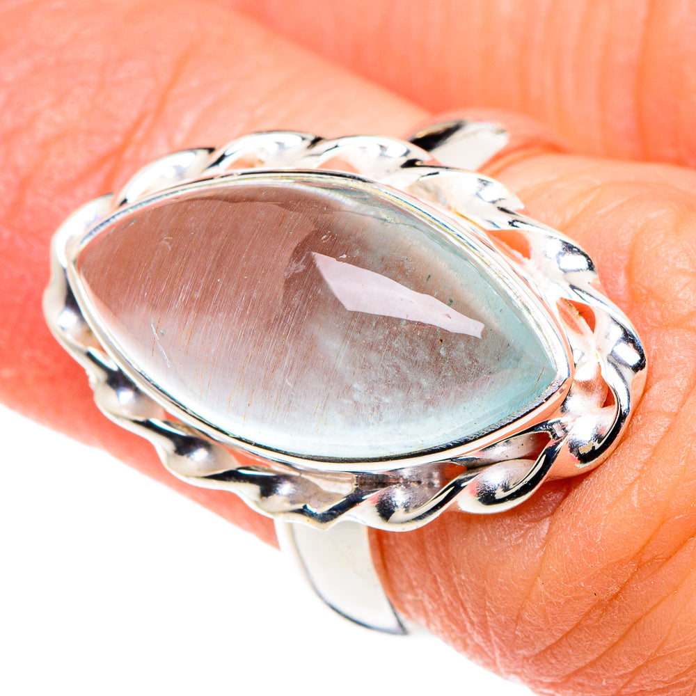 Aquamarine Rings handcrafted by Ana Silver Co - RING88820