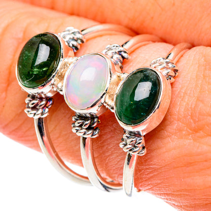 Ethiopian Opal Rings handcrafted by Ana Silver Co - RING88850