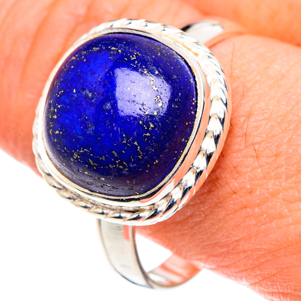 Lapis Lazuli Rings handcrafted by Ana Silver Co - RING88853
