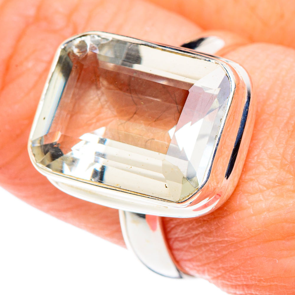 White Quartz Rings handcrafted by Ana Silver Co - RING88863