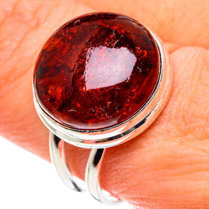 Baltic Amber Rings handcrafted by Ana Silver Co - RING88866