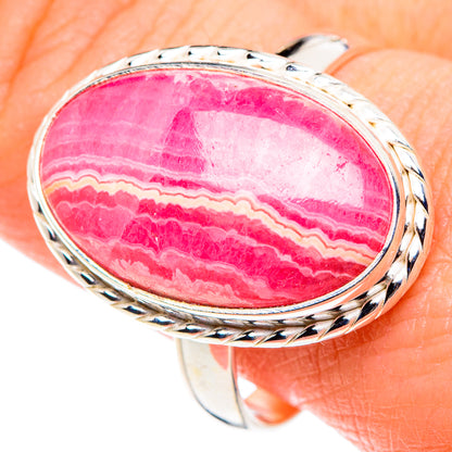 Rhodochrosite Rings handcrafted by Ana Silver Co - RING88872