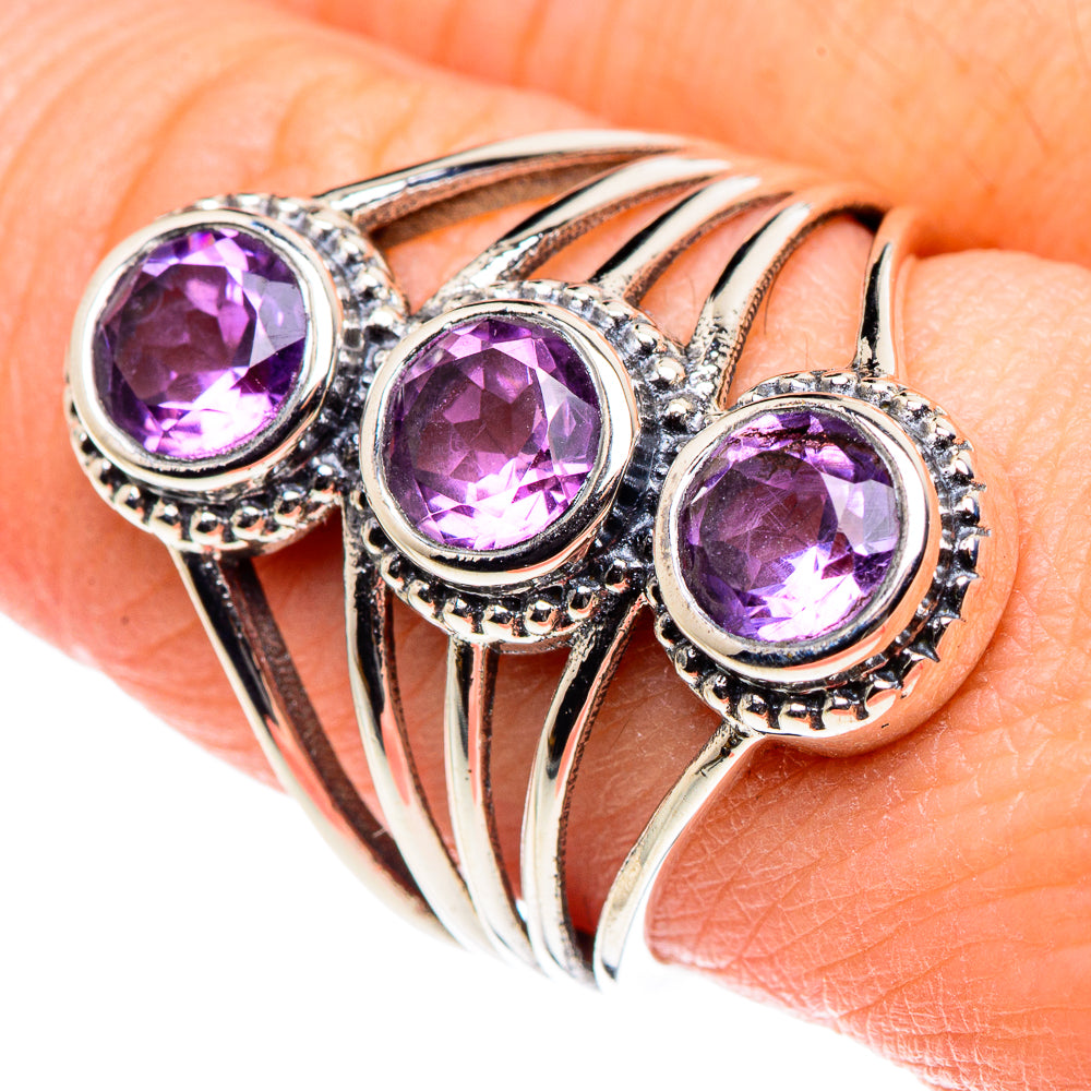 Amethyst Rings handcrafted by Ana Silver Co - RING88875