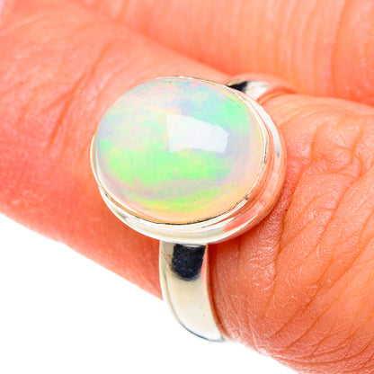 Ethiopian Opal Rings handcrafted by Ana Silver Co - RING88882