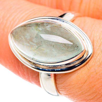 Aquamarine Rings handcrafted by Ana Silver Co - RING88890