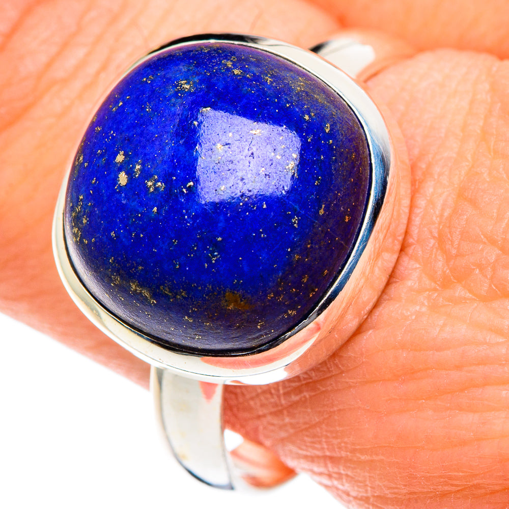 Lapis Lazuli Rings handcrafted by Ana Silver Co - RING88923