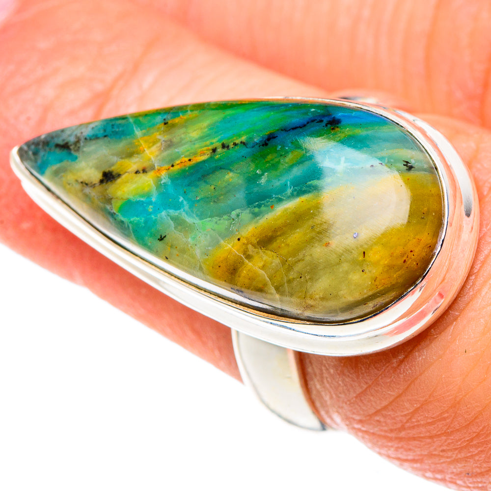 Peruvian Opal Rings handcrafted by Ana Silver Co - RING88924