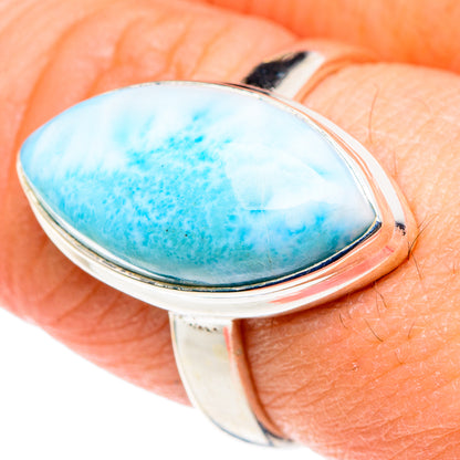 Larimar Rings handcrafted by Ana Silver Co - RING88925