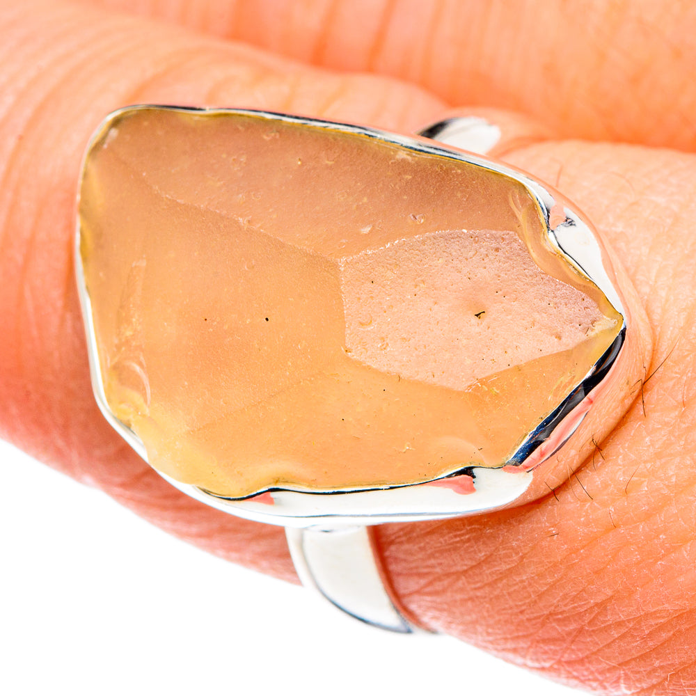 Libyan Glass Rings handcrafted by Ana Silver Co - RING88934