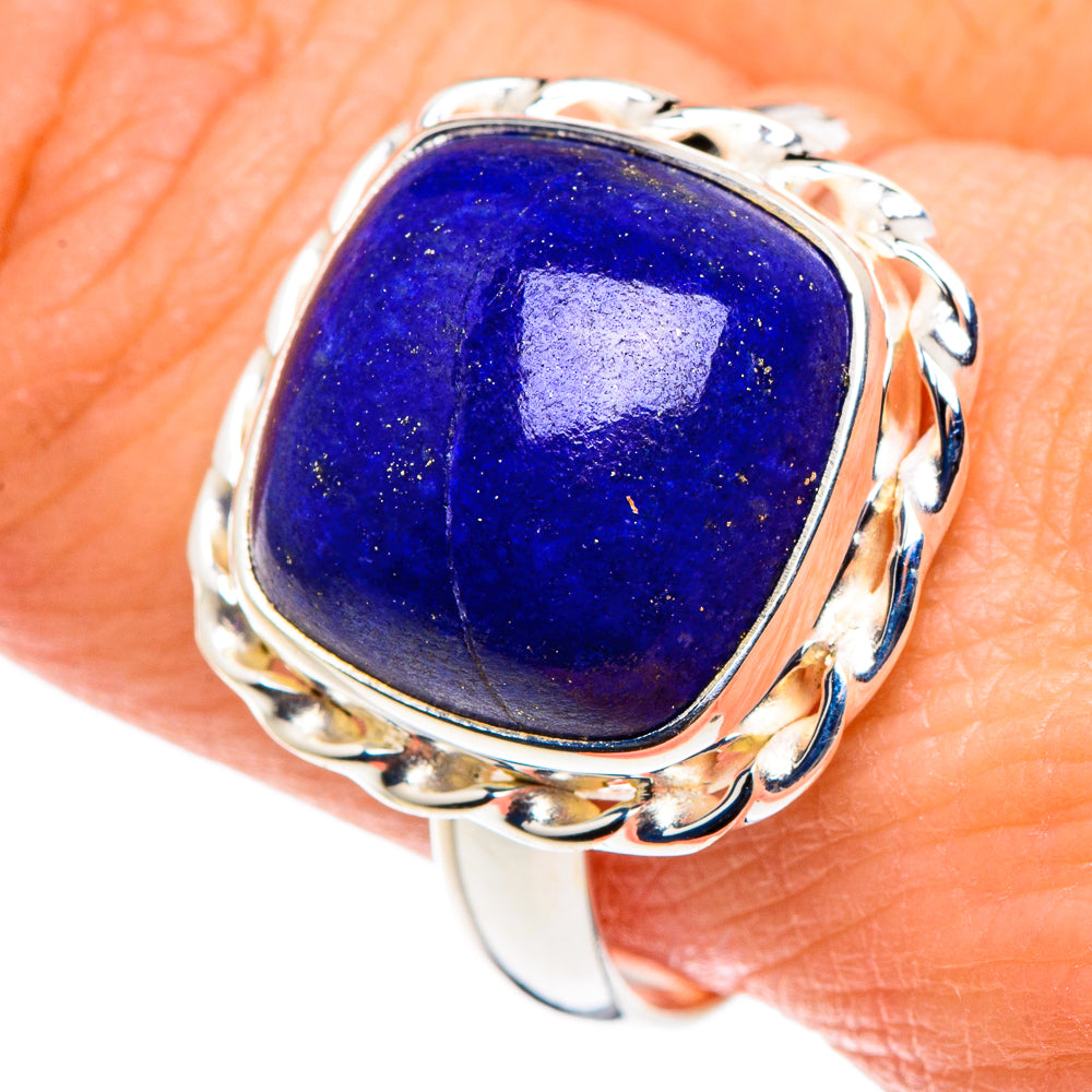 Lapis Lazuli Rings handcrafted by Ana Silver Co - RING88956