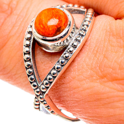 Sponge Coral Rings handcrafted by Ana Silver Co - RING88965