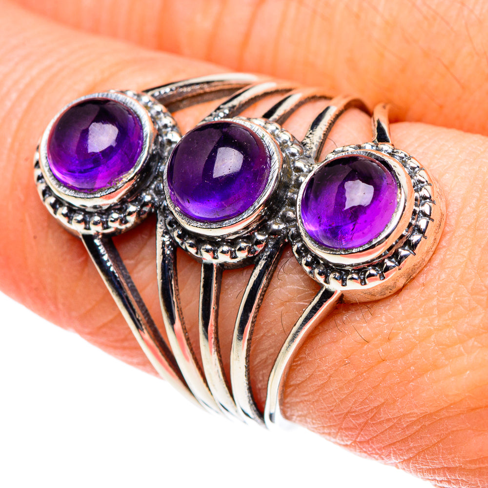 Amethyst Rings handcrafted by Ana Silver Co - RING88975