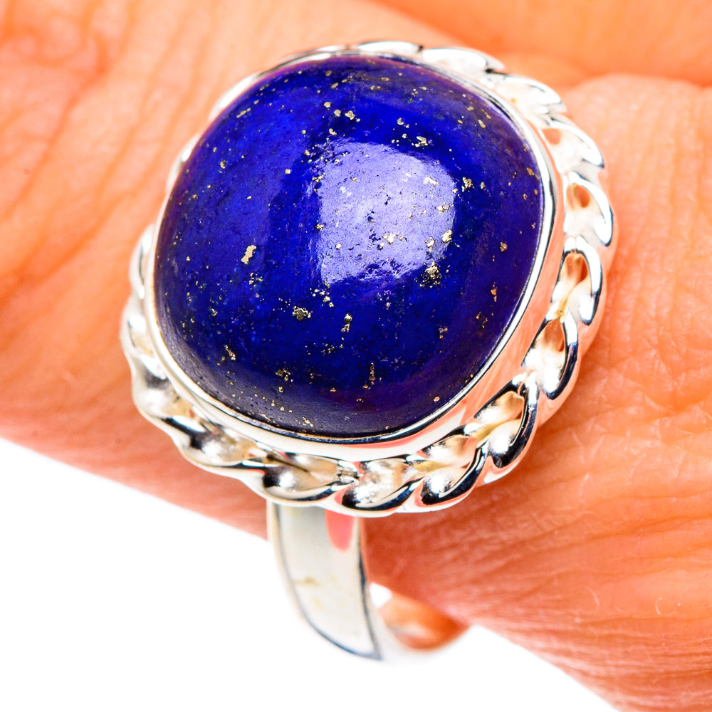 Lapis Lazuli Rings handcrafted by Ana Silver Co - RING88983