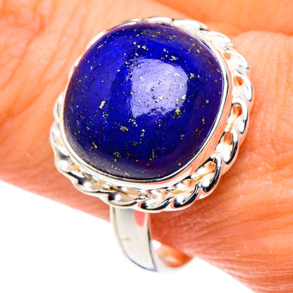 Lapis Lazuli Rings handcrafted by Ana Silver Co - RING88983