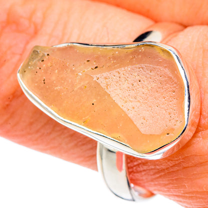 Libyan Glass Rings handcrafted by Ana Silver Co - RING88993