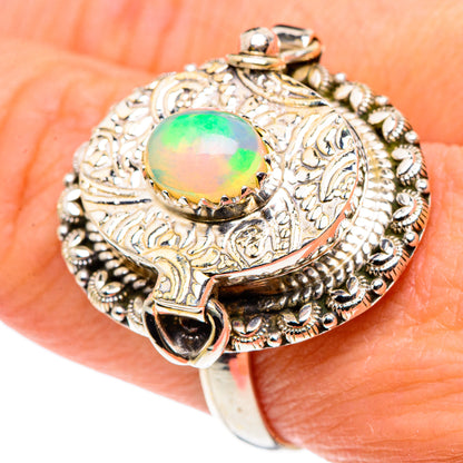 Ethiopian Opal Rings handcrafted by Ana Silver Co - RING89003