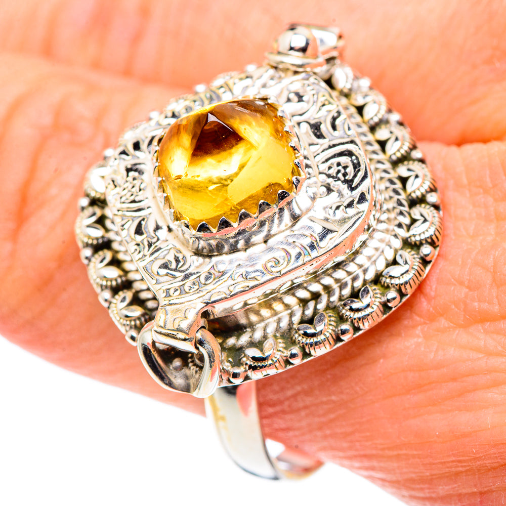 Citrine Rings handcrafted by Ana Silver Co - RING89020