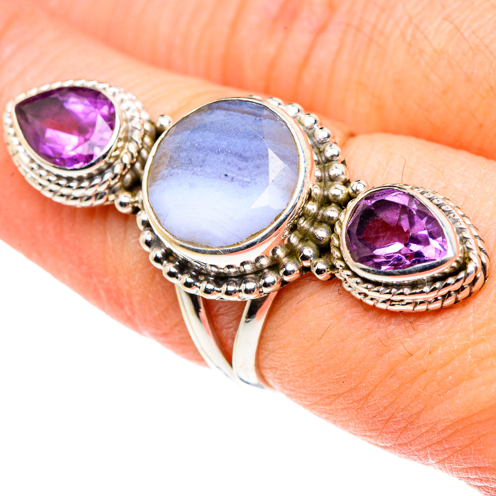 Owyhee Opal Rings handcrafted by Ana Silver Co - RING89024