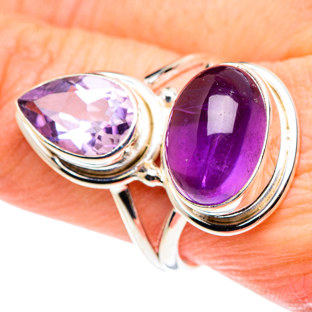 Amethyst Rings handcrafted by Ana Silver Co - RING89027