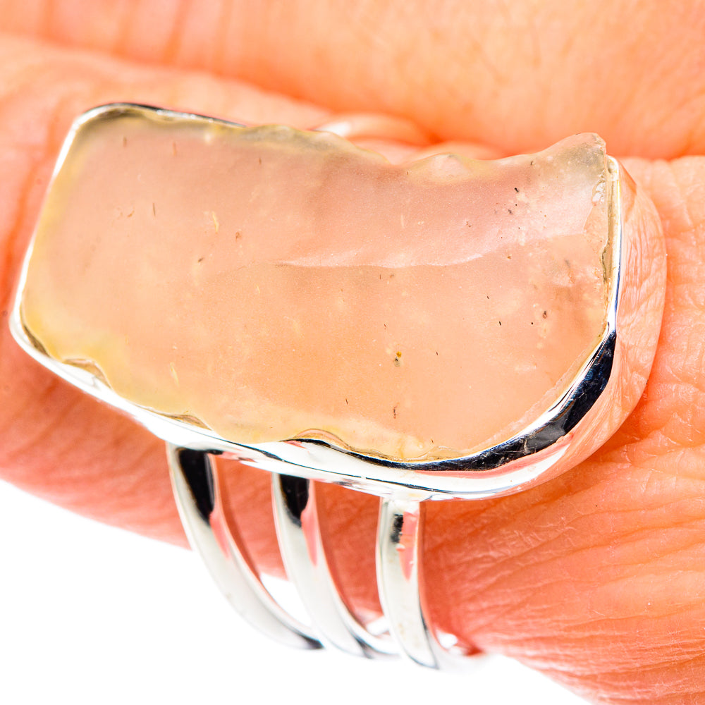 Libyan Glass Rings handcrafted by Ana Silver Co - RING89052