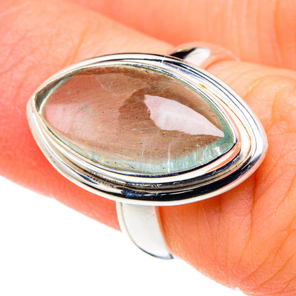 Aquamarine Rings handcrafted by Ana Silver Co - RING89068
