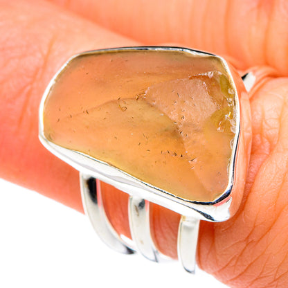 Libyan Glass Rings handcrafted by Ana Silver Co - RING89080