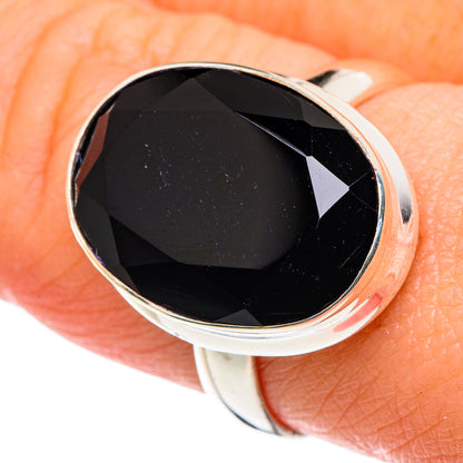 Black Onyx Rings handcrafted by Ana Silver Co - RING89093
