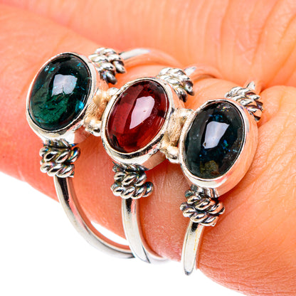 Pink Tourmaline Rings handcrafted by Ana Silver Co - RING89097