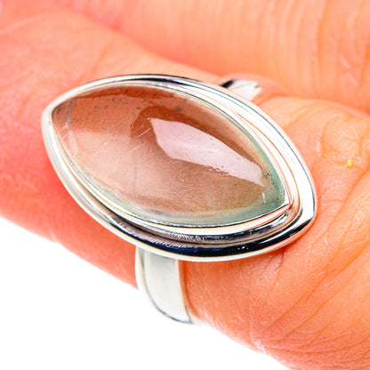 Aqua Chalcedony Rings handcrafted by Ana Silver Co - RING89106