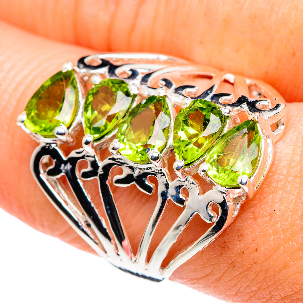 Peridot Rings handcrafted by Ana Silver Co - RING89109