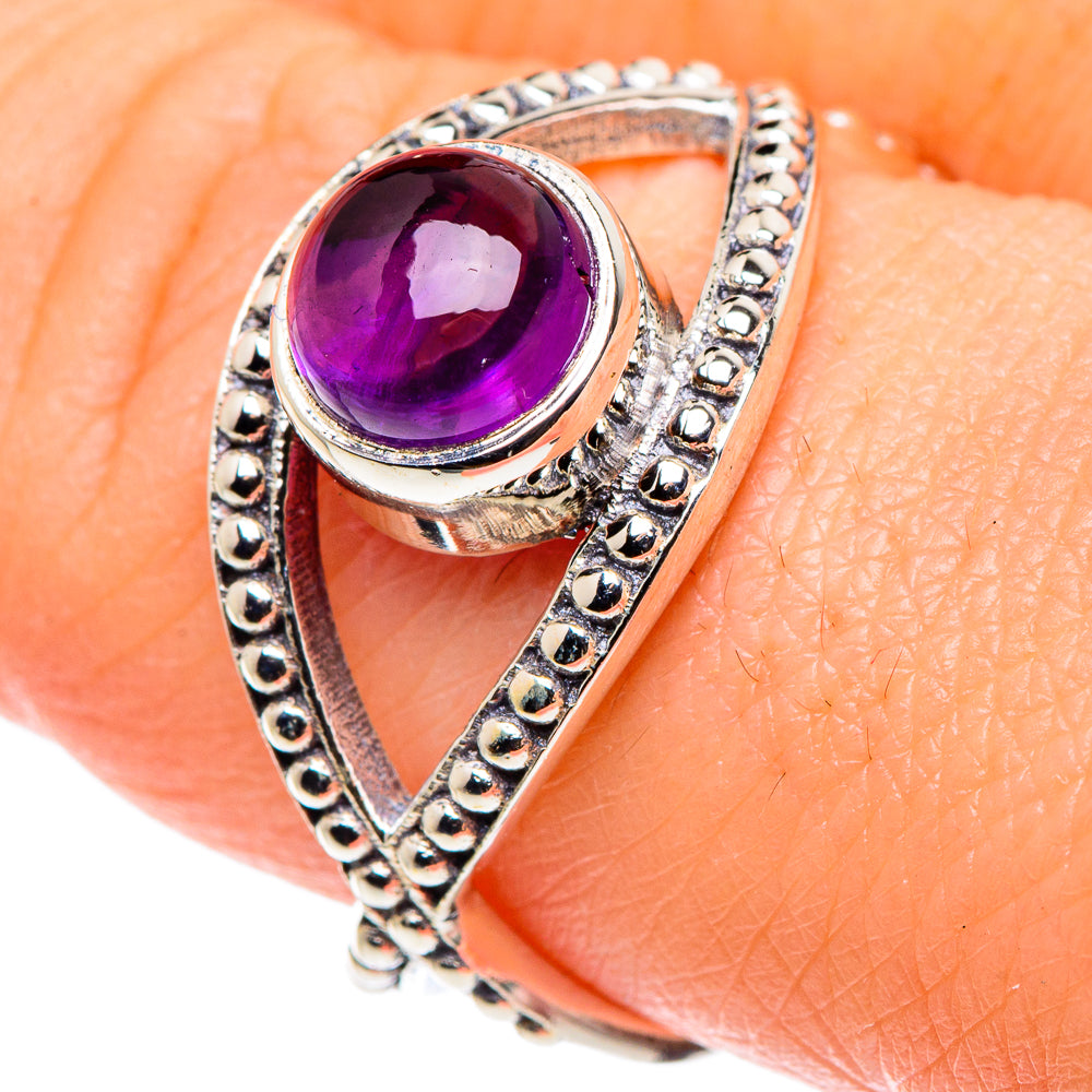 Amethyst Rings handcrafted by Ana Silver Co - RING89127