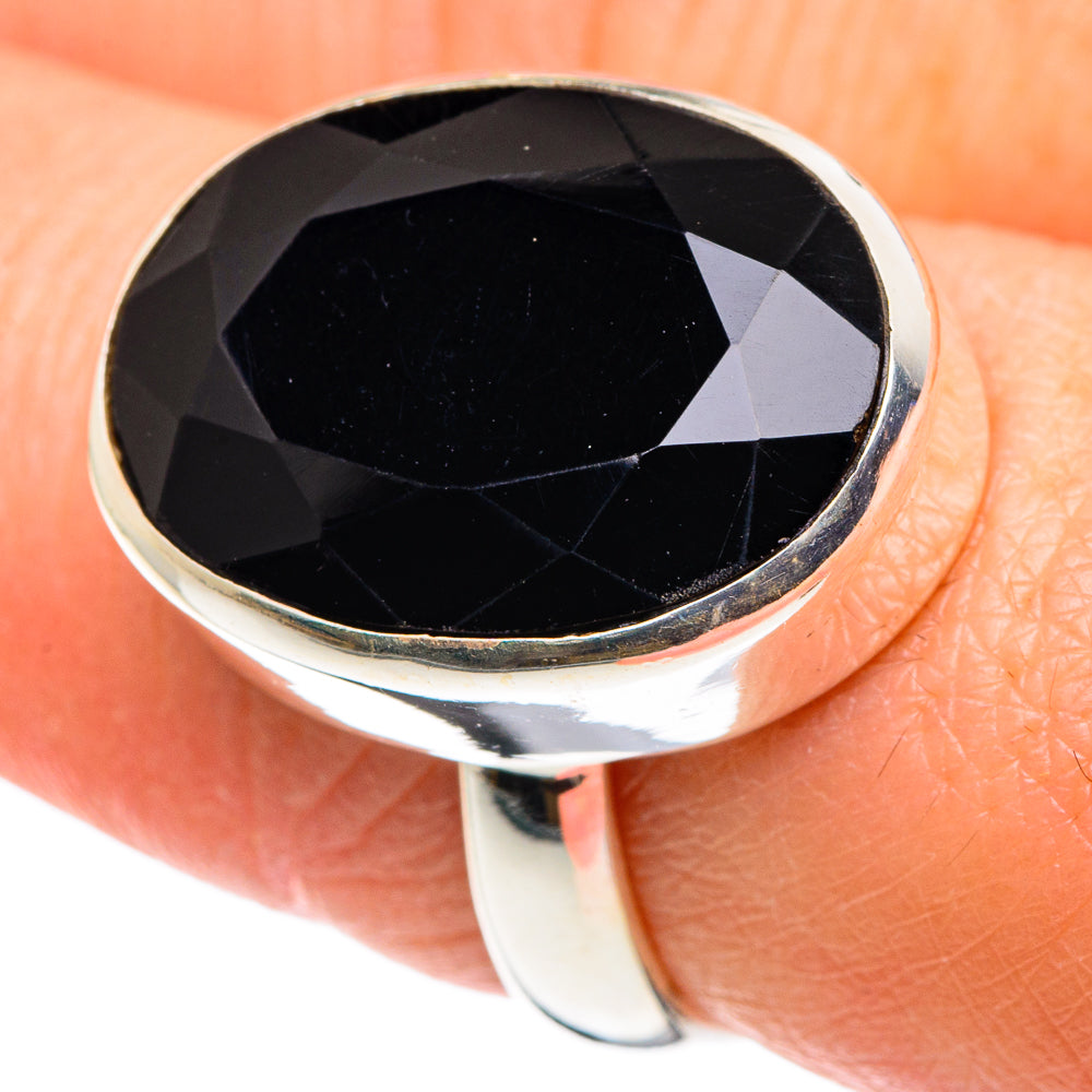 Black Onyx Rings handcrafted by Ana Silver Co - RING89129