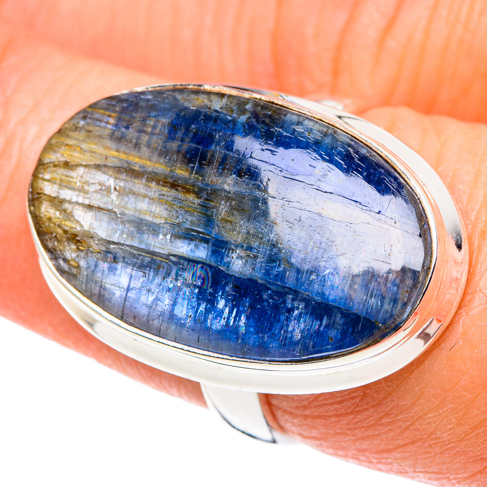 Kyanite Rings handcrafted by Ana Silver Co - RING89140