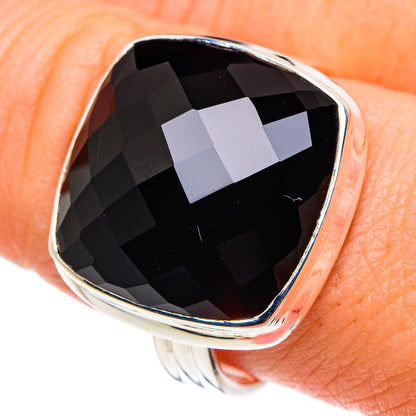 Black Onyx Rings handcrafted by Ana Silver Co - RING89163