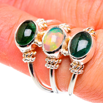 Ethiopian Opal Rings handcrafted by Ana Silver Co - RING89168
