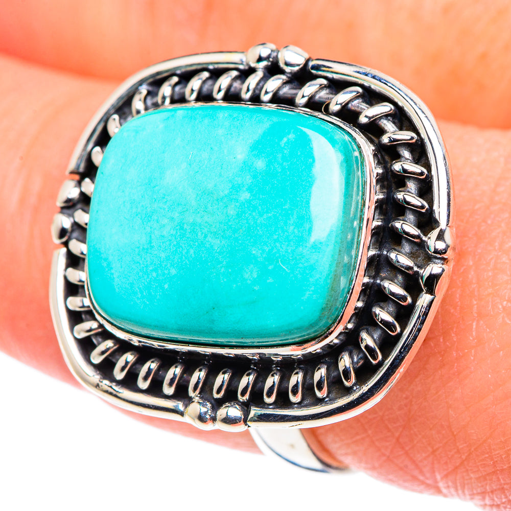 Larimar Rings handcrafted by Ana Silver Co - RING89172