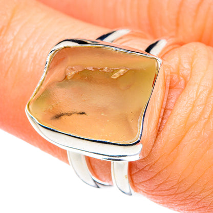 Libyan Glass Rings handcrafted by Ana Silver Co - RING89183