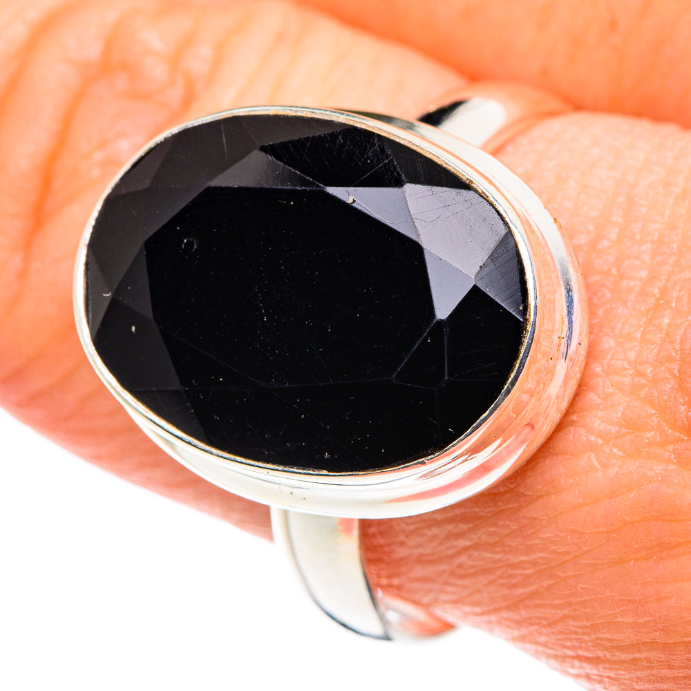 Black Onyx Rings handcrafted by Ana Silver Co - RING89192
